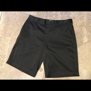black Nike shorts